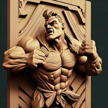 3D модель Гра Street Fighter 4 (STL)